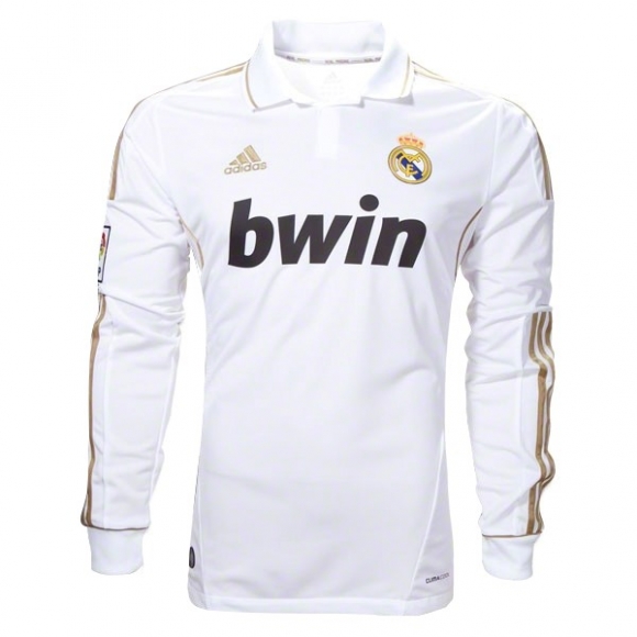 Maglie Real Madrid Home Ml Retro 11 12 Bianco