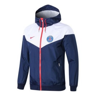 Felpa A Vento Paris Saint Germain 2018/19 Blu Bianco
