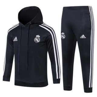Felpa Bambino Real Madrid 2018/19 Bianco Nero