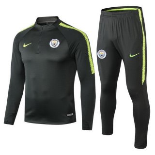 Felpa Manchester City 2018/19 Verde Marrone