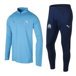 Felpa Marseille 2018/19 Blu Luce