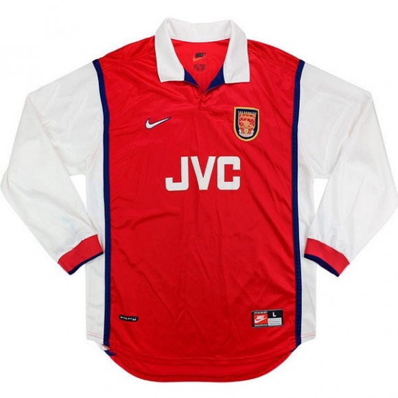 Maglie Arsenal Home Ml Retro 1998 1999 Rosso