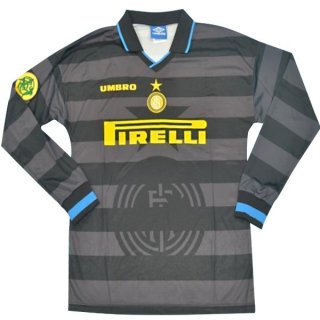 Maglie Inter Milan Away Ml 2013/14 Grigio