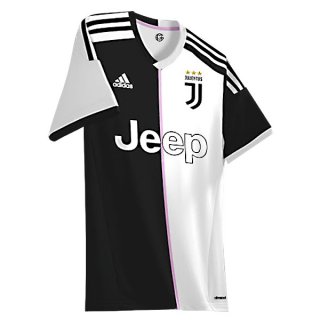 Thailandia Maglie Juventus Home 2019/20 Bianco Nero