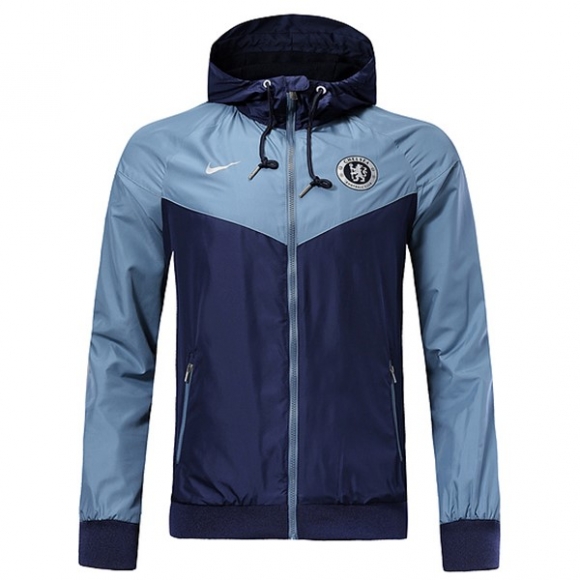 Felpa A Vento Chelsea 2018/19 Blu Navy