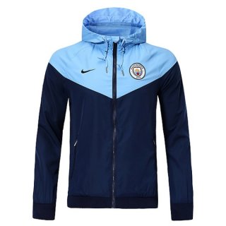 Felpa A Vento Manchester City 2018/19 Blu