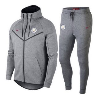 Felpa Manchester City 2018/19 Grigio