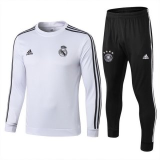 Felpa Woolen Bambino Real Madrid 2018/19 Nero Bianco Nero