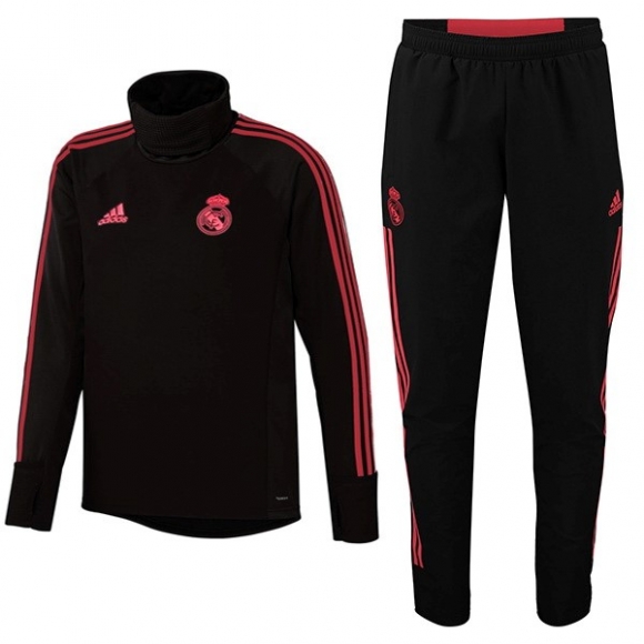 Felpa Woolen Bambino Real Madrid 2018/19 Nero