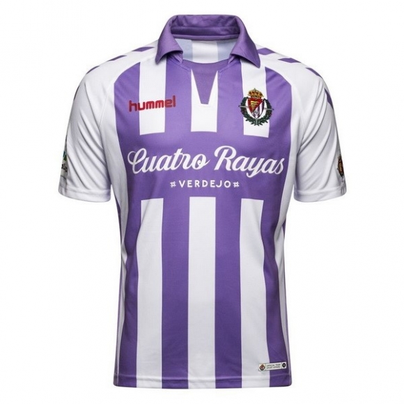 Hummel Home Maglie Real Valladolid 2018/19 Porpora