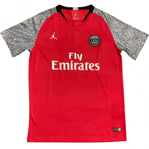 Jordan Maglie Formazione Paris Saint Germain 2018/19 Rosso Grigio