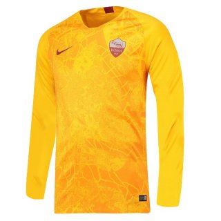 Maglie As Roma Terza Ml 2018/19 Giallo