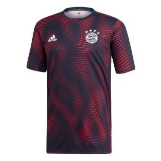 Maglie Formazione Bayern Munich 2018/19 Blu Rosso