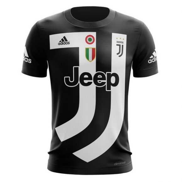 Maglie Formazione Juventus 2018/19 Nero Bianco