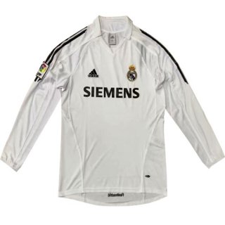 Maglie Real Madrid Home Ml Retro 5 6 Bianco