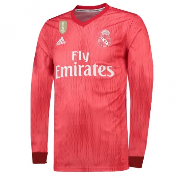 Maglie Real Madrid Terza Ml 2018/19 Rosso
