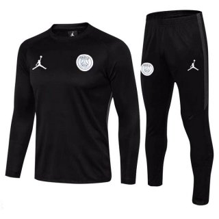 Jordan Felpa Bambino Paris Saint Germain 2018/19 Bianco Nero Navy