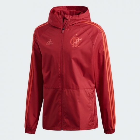 Felpa A Vento Flamengo 2018/19 Rosso