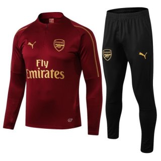 Felpa Woolen Arsenal 2018/19 Rosso Navy