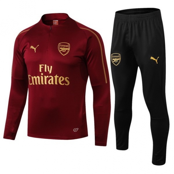Felpa Woolen Arsenal 2018/19 Rosso Navy