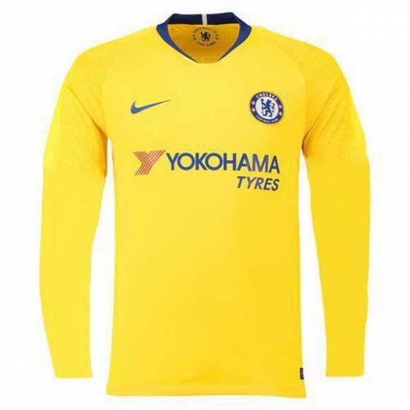 Maglie Chelsea Away Ml 2018/19 Giallo