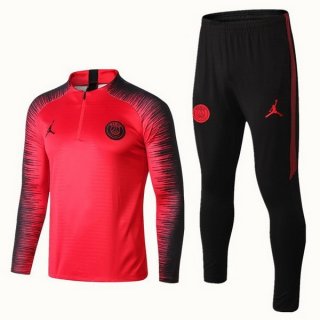 Jordan Felpa Bambino Paris Saint Germain 2018/19 Rosso Navy