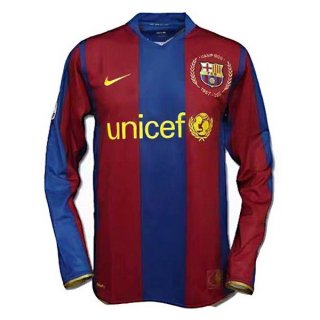 Home Ml Barcellona Retro 2007 2008 Blu Rosso