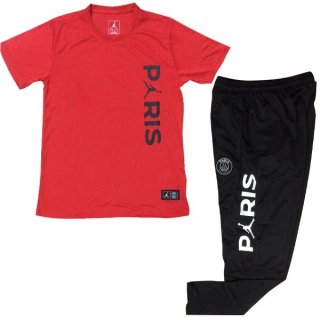 Jordan Maglie Formazione Set Completo Paris Saint Germain 2018/19 Rosso