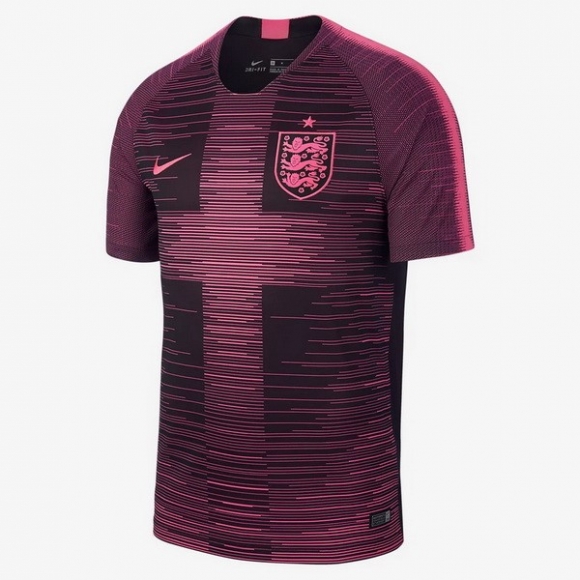 Pre Match Maglie Formazione Inghilterra 2018 Rosa