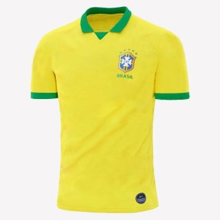 Thailandia Home Maglie Brasile 2019 Giallo