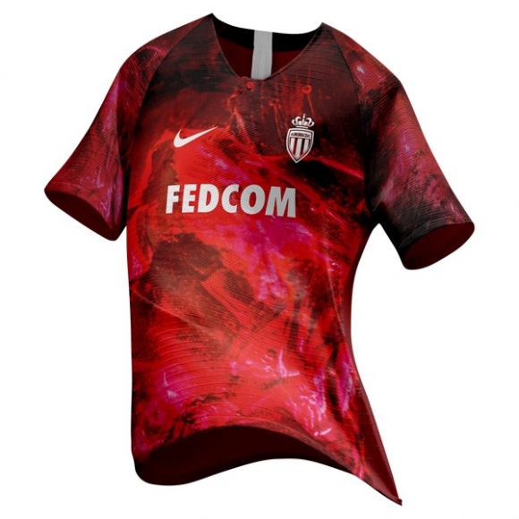 Ea Sport Maglie As Monaco 2018/19 Rosso
