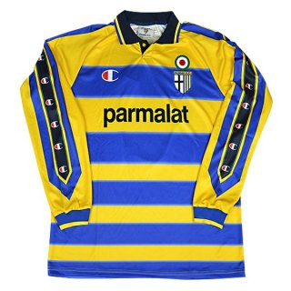 Maglie Parma Home Ml 1999 2000 Blu Giallo