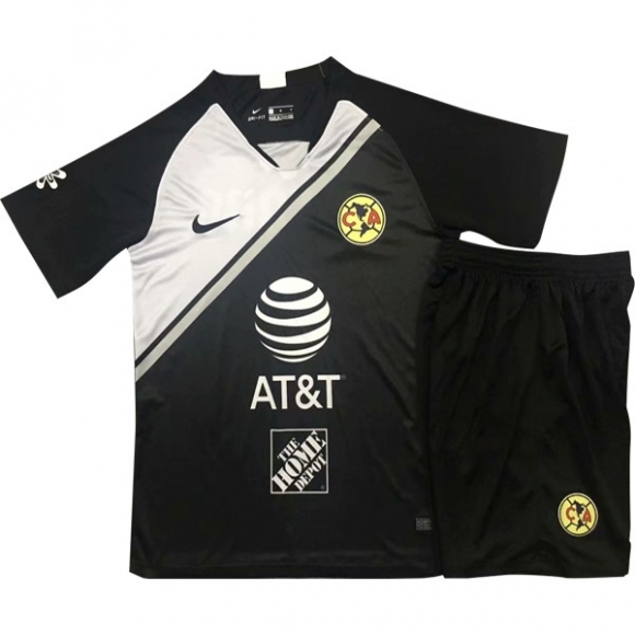 Set De Bambino Portiere Club América 2018/19 Nero