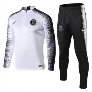 Felpa Paris Saint Germain 2018/19 Bianco Nero
