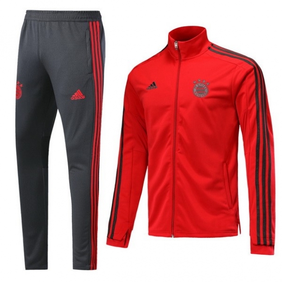 Felpa Bayern Munich 2018/19 Rosso Grigio Luce