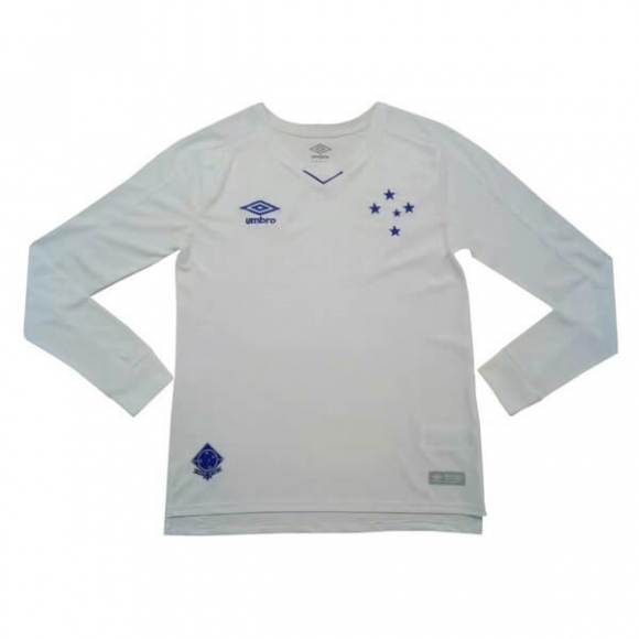 Maglia Cruzeiro Away ML 2019/20 Bianco