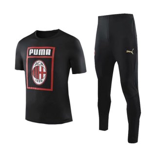 Formazione AC Milan Set Completo 2019/20 Nero Rosso