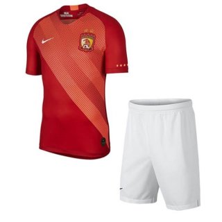 Maglia Evergrande Home Bambino 2019/20 Rosso Bianco