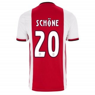 Maglia Ajax Home Schone 2019/20 Rosso