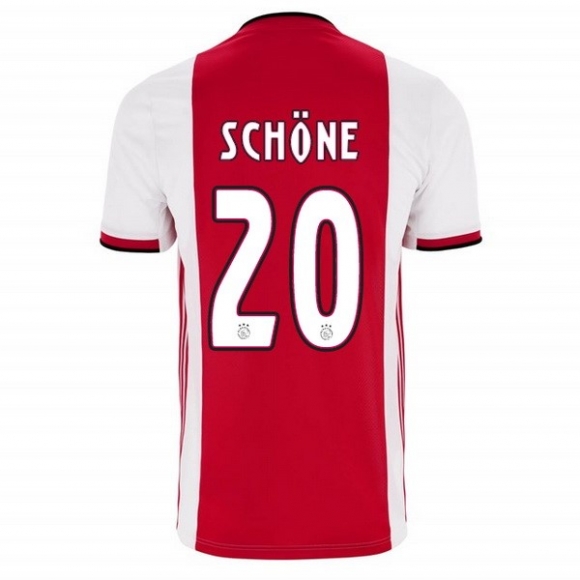 Maglia Ajax Home Schone 2019/20 Rosso