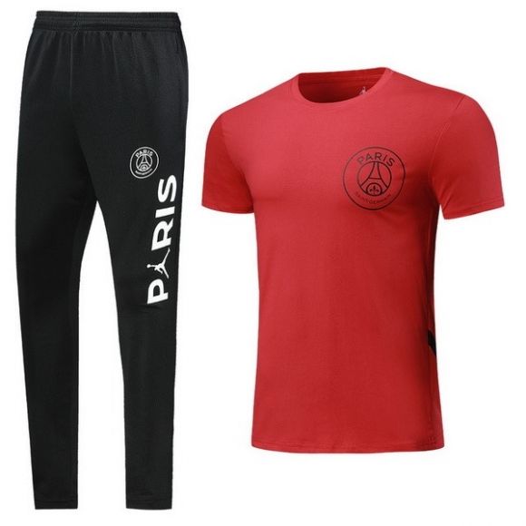JORDAN Formazione Paris Saint Germain Set Completo 2018/19 Rosso Nero