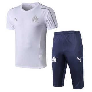 Formazione Marseille Set Completo 2018/19 Bianco Porpora