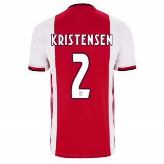 Maglia Ajax Home Kristensen 2019/20 Rosso
