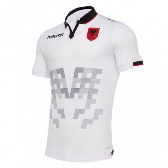 Maglia Albania Away 2019 Bianco