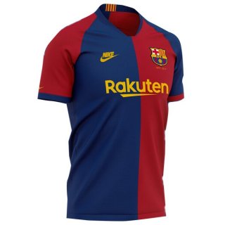 Maglia Barcellona Home 120th Blu Rosso