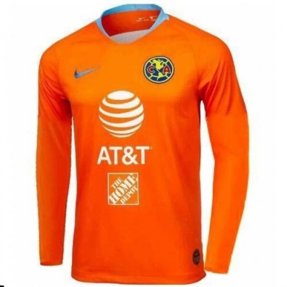 Maglia Club América Terza ML 2019/20 Arancione