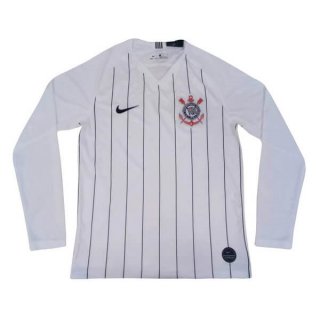 Maglia Corinthians Paulista Home ML 2019/20 Bianco
