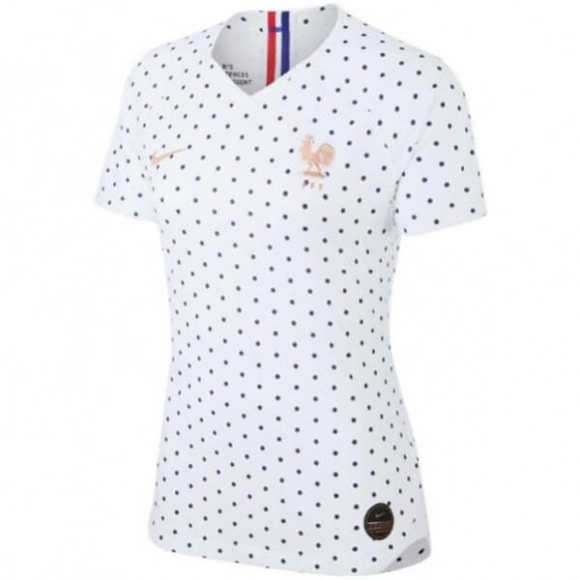 Maglia Francia Away Donna 2019 Bianco