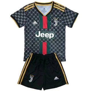 Maglia Juventus Especial Bambino 2019/20 Grigio Nero