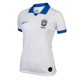 Maglia Brasile Away Donna 2019 Bianco